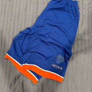 Blue and Orange Athletic Shorts